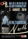 Gnauert Jochen  Kulturgipfel - sucht für VENEZIANISCHE NACHT am 7.8.2010  junge herausragende Akrobaten, Feuerkünstler, Jongleuere, Maskentänzer, Comedia dell´arte-Künstler. Konzertmusiker Wettbewerbe