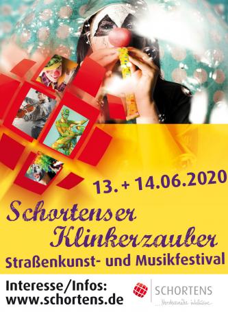 Schröder-Ward Heide  Int. Straßenkunst- und Musikfestival " Schortenser Klinkerzauber" 10. -12. 06. 2022 Bewerbungsschluss: 15. 02. 2022 Strassentheater Strassenmusiker