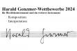Grafenstein Silvia  Harald-Genzmer-Interpretationswettbewerb 2020 - neuer Anmeldeschluss ist der 10. 9. 2020 Instrumentalmusiker Nachwuchswettbewerbe