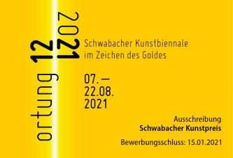 Hoffmann-Rivero M.A. Sandra  ortung 12. – Im Zeichen des Goldes - Bewerbung um den Schwabacher Kunstpreis bis 15.01.2021 Künstlerinnen Kulturpreise